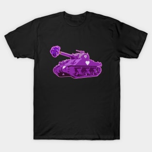 Purple Love Tank T-Shirt